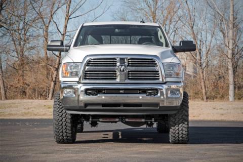 LED Light Kit Bumper Mount 20 Inch Spectrum Single Row Ram 2500 (03-18)/3500 (03-18) Rough Country