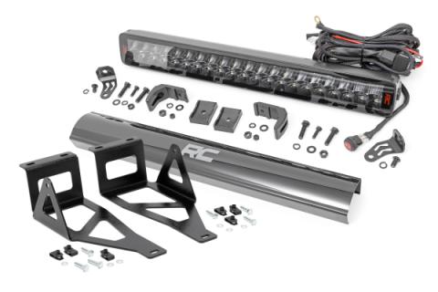 LED Light Kit Bumper Mount 20 Inch Spectrum Dual Row Ford F-250/F-350 Super Duty (05-07) Rough Country