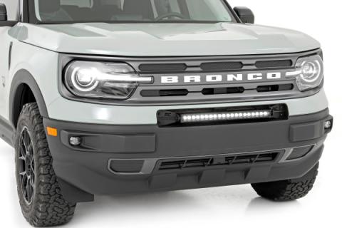 LED Light Kit Bumper Mount 20 Inch Spectrum Single Row Ford Bronco Sport (21-26) Rough Country