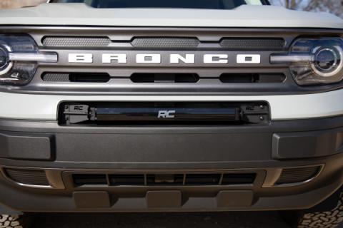 LED Light Kit Bumper Mount 20 Inch Spectrum Single Row Ford Bronco Sport (21-26) Rough Country