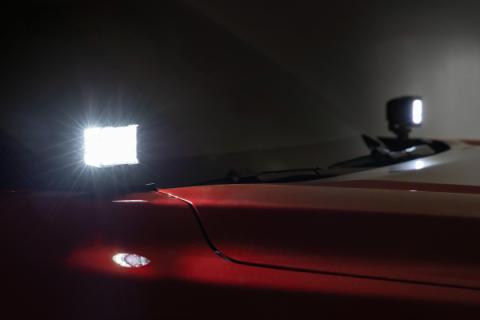 LED Light Kit Ditch Mount 2 Inch Spectrum Pair Spot Toyota Tundra (22-26) Rough Country