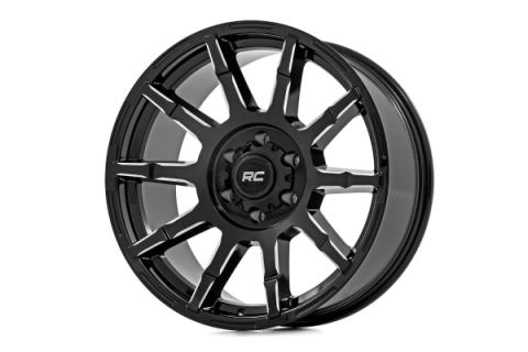 83 Series Wheel One-Piece Gloss Black 17x9 6x135 +0mm Rough Country
