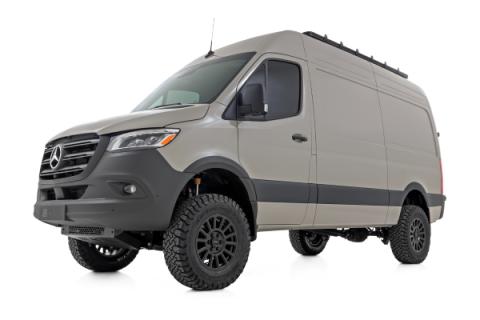 Skid Plate 2 Inch Cradle Drop Mercedes-Benz Sprinter 3500 (19-22)/Sprinter 3500XD (19-25) Rough Country