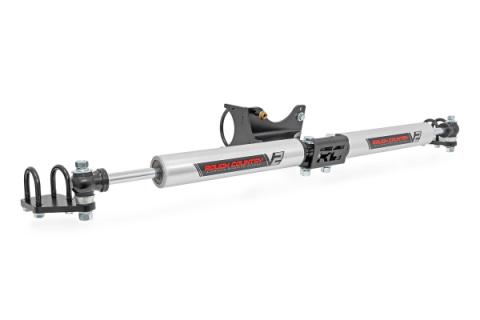 V2 Steering Stabilizer Dual 2-8 Inch Lift Ford F-250/F-350 Super Duty (05-26) Rough Country