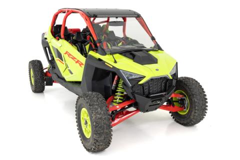 LED Light Winch Mount RS6500S 10 Inch Black Slimline Polaris RZR Pro R Rough Country