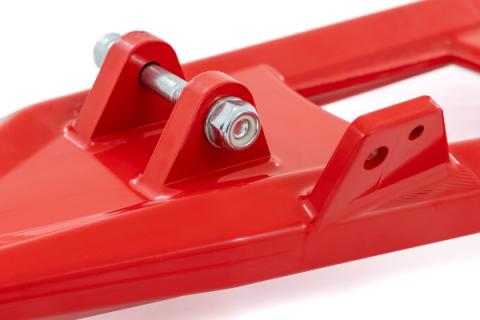 Red Aluminum Control Arms 2 Inch Forward Offset Polaris Ranger XP 1000 Rough Country