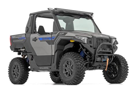 50 Inch Single Row Light Mount Front Black Series Polaris XPEDITION ADV 5 Rough Country