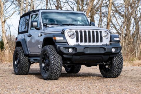 3.5 Inch Lift Kit C/A Drop FR D/S Jeep Wrangler JL 4WD (2024-2026) Rough Country