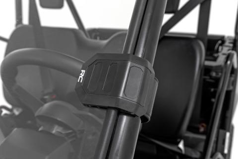 Full Windshield Scratch Resistant Honda Pioneer 520 Rough Country