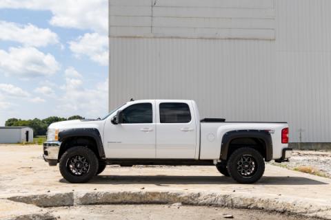 Pocket Fender Flares GAZ Summit White Chevy Silverado 1500/2500HD/3500HD (07-14) Rough Country