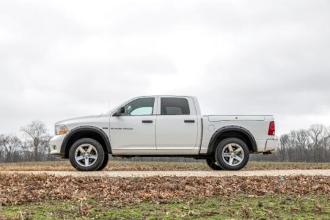 Pocket Fender Flares GW7 Bright White Ram 1500 2WD/4WD (2009-2018 &amp; Classic) Rough Country
