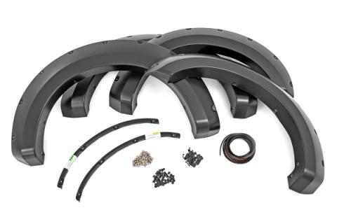 Pocket Fender Flares B3 Atlas Blue Ford F-250/F-350 Super Duty (17-22) Rough Country