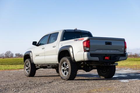 Pocket Fender Flares 040 Super White Toyota Tacoma 2WD/4WD (2016-2023) Rough Country