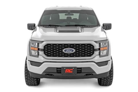 Hood Scoop A3 Space White Ford F-150 2WD/4WD (2021-2025) Rough Country
