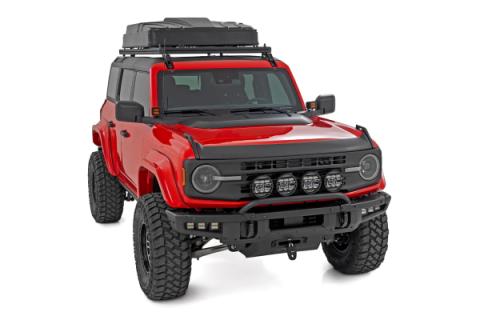 Hood Scoop E7 Velocity Blue Ford Bronco 4WD (2021-2025) Rough Country