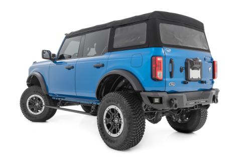 Power Running Boards Dual Electric Motor 4 Door Ford Bronco 4WD (21-25) Rough Country