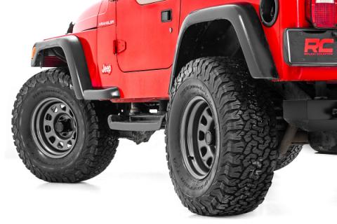 Steel Wheel Gray 15x10 5x4.5 3.30 Bore -39 Rough Country