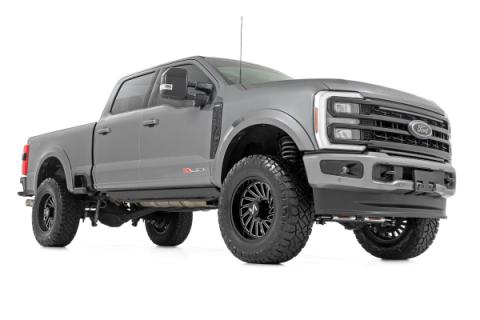 Sport Fender Flares JS Iconic Silver Ford F-250/F-350 Super Duty (23-26) Rough Country