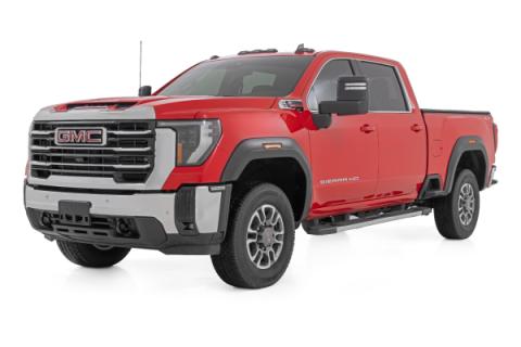 Fender Flares Sport 5IS Silver Ice GMC Sierra 2500 HD/Sierra 3500 HD (20-26) Rough Country