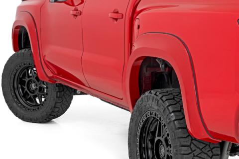 Fender Flares Sport KAD Gun Metal Nissan Frontier 2WD/4WD (2022-2026) Rough Country