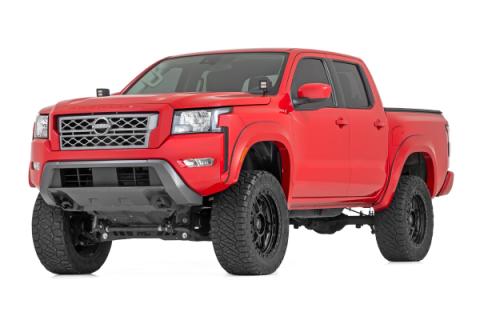 Fender Flares Sport KAD Gun Metal Nissan Frontier 2WD/4WD (2022-2026) Rough Country