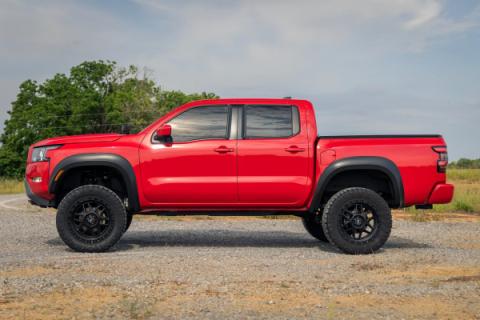 Fender Flares Sport KAD Gun Metal Nissan Frontier 2WD/4WD (2022-2026) Rough Country