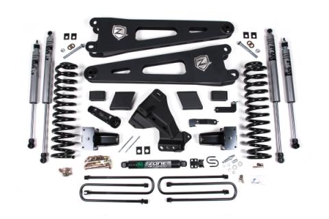 20-22 Ford F-250/F-350 Super Duty 7 Inch Lift Kit Fox Adventure Shocks Diesel Zone Offroad