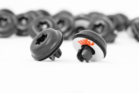 Black Rivet Kit for Rough Country Fender Flares Set of 44 Includes 3M Tape and Foam Pad Rough Country