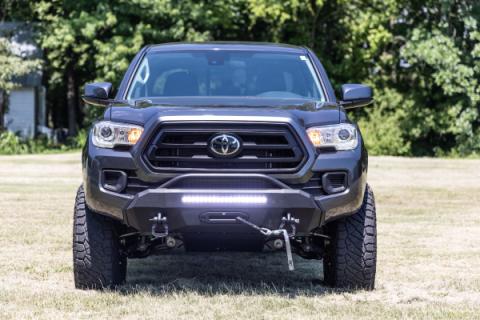Front Bumper Hybrid with 20 Inch LED Light Bar 16-22 Toyota Tacoma 2WD/4WD Rough Country