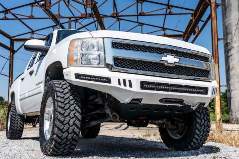 PreRunner Style Skid Plate 07-13 Silverado/Sierra 1500 w/PreRunner Bumpers Rough Country