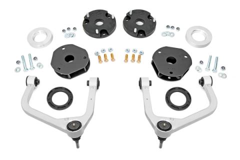 3.5 Inch GM Suspension Lift Kit w/Forged Upper Control Arms 2021 Tahoe/Suburban Rough Country