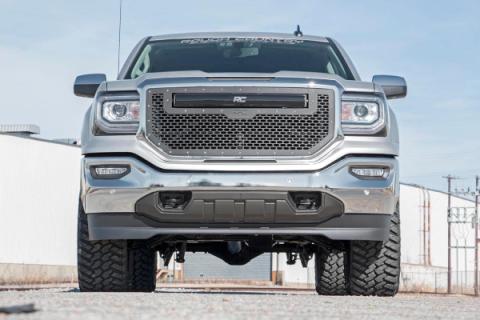 3.5 Inch GM Suspension Lift Knuckle Kit w/ Vertex (14-18 1500 PU 4WD Aluminum and Stamped Steel) Rough Country
