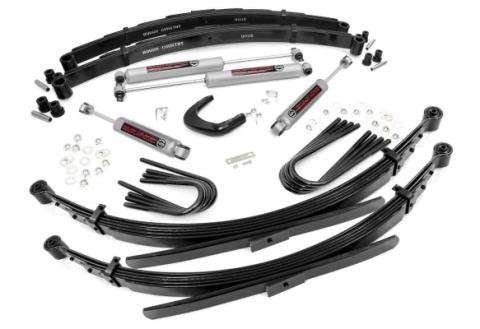 6 Inch Suspension Lift System 52 Inch Rear Springs 73-76 C20/K20/C25/K25 Rough Country