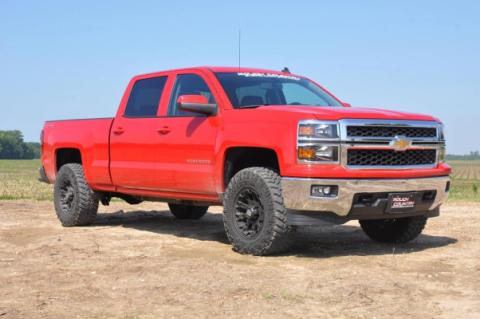 2.5 Inch Lift Kit Alu/Cast Steel M1 Strut Silverado/Sierra 1500 (07-18) Rough Country