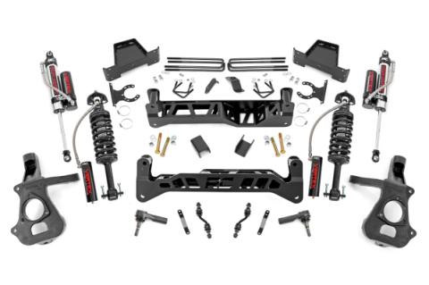 7 Inch Suspension Lift Kit Vertex Cast Aluminum or Stamped Steel 14-18 Silverado/Sierra 1500 2WD