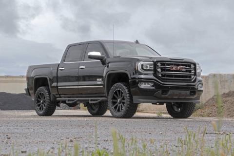 3.5 Inch Lift Kit Forged UCA Vertex Red Silverado/Sierra 1500 (07-16) Rough Country
