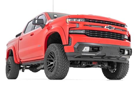 6 Inch Suspension Lift Kit Vertex Shocks 19-20 Silverado/Sierra 1500 4WD/2WD Rough Country