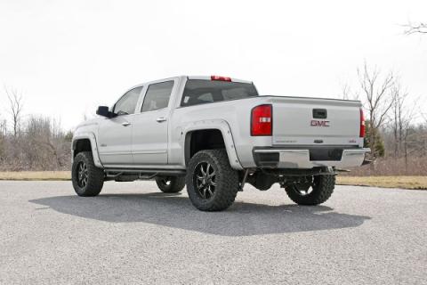 5 Inch Suspension Lift Kit w/N3 14-18 Silverado/Sierra 1500 4WD Aluminum/Stamped Steel Rough Country