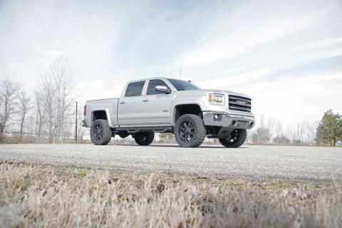 5 Inch Suspension Lift Kit w/N3 Shocks &amp; Struts 14-18 Silverado/Sierra 1500 4WD Aluminum/Stamped Steel Rough Country