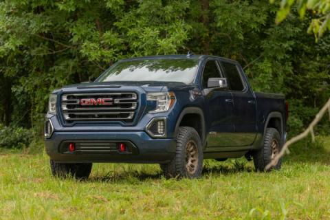 3.5 Inch Lift Kit Vertex Red GMC Sierra 1500 2WD/4WD (2019-2025) Rough Country