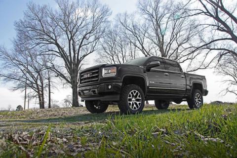 6 Inch Suspension Lift Kit w/N3 14-18 Silverado/Sierra 1500 4WD Aluminum/Stamped Steel Rough Country