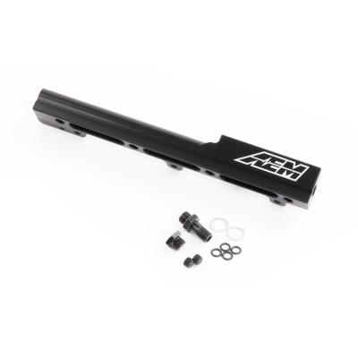 High Volume Fuel Rail. Black. Honda Fits Honda B16A2 and B16A3 AEM Electronics