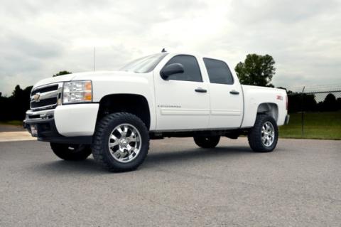 4.75 Inch Lift Kit Combo Red Silverado/Sierra 1500 4WD (07-13) Rough Country