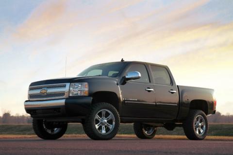5 Inch Suspension Lift Kit Lifted Struts w/N3 Shocks &amp; Struts 07-13 Silverado/Sierra 1500 4WD Rough Country