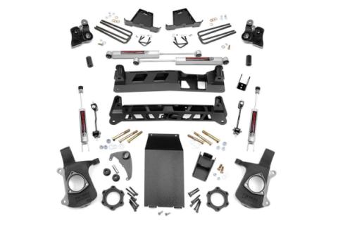 6 Inch GM NTD Suspension Lift Kit 99-06 Silverado/Sierra 1500 4WD Rough Country