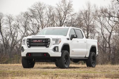 4 Inch Suspension Lift Kit Strut Spacers 19-20 Silverado/Sierra 1500 Trailboss/AT4 4WD Rough Country