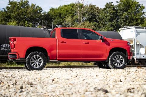 3.5 Inch Lift Kit Vertex Rear Mono Leaf Red Chevy Silverado 1500 (22-24) Rough Country