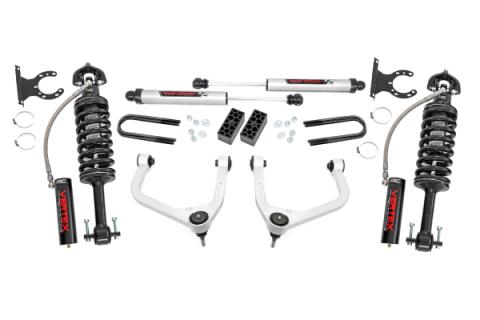 3.5 Inch Lift Kit Vertex/V2 Rear Mono Leaf Chevy Silverado 1500 (22-24) Rough Country
