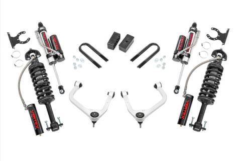 3.5 Inch Lift Kit Mono Leaf Rear Vertex GMC Sierra 1500 2WD/4WD (19-24) Rough Country