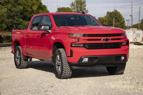 3.5 Inch Suspension Lift Kit w/Forged Upper Control Arms &amp; Loaded Struts 19-20 Silverado/Sierra 1500 4WD/2WD Rough Country